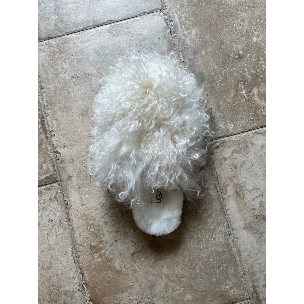 Furry UGG slippers